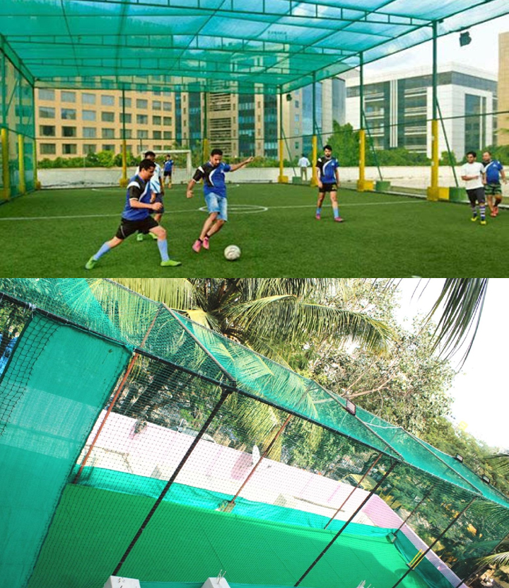 terrace cricket net